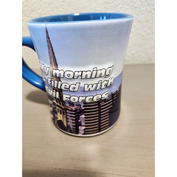 Universal Studios Marvel Spider-Man 3D Mug Blue Coffee Cup HTF Superhero Gift - Picture 4 of 9